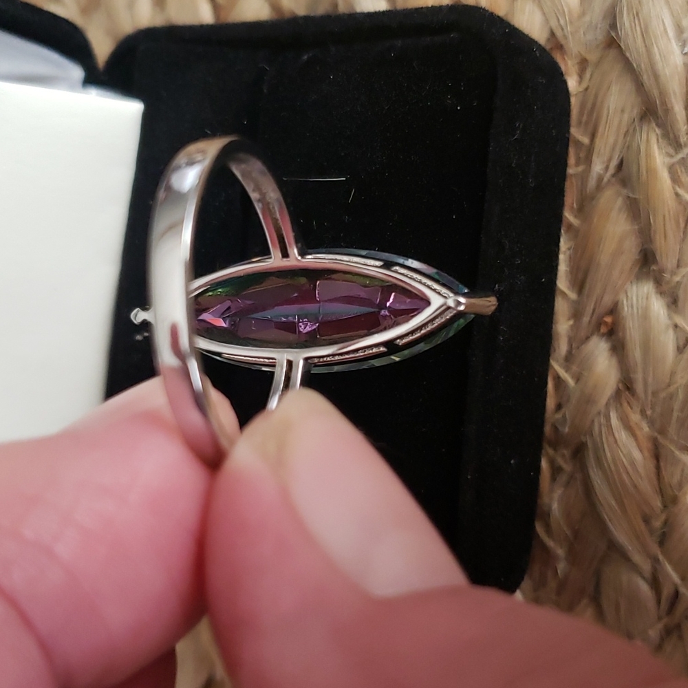 Gorgeous Marquise multicolor quartz - Picture 3 of 7